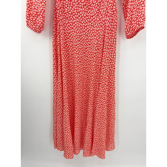 B51 DOEN Ortensia Midi Dress Dainty Floral XS Hillside Bloom Cottage Garden - Picture 8 of 12